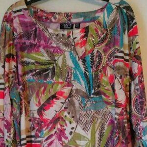 Colorful summer tunic